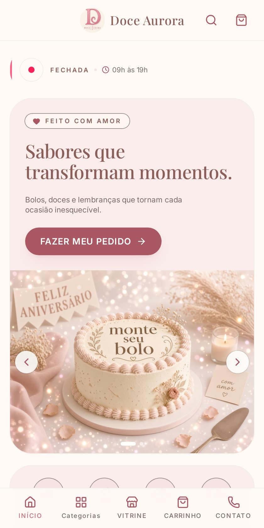 Catálogo do Confeita no celular